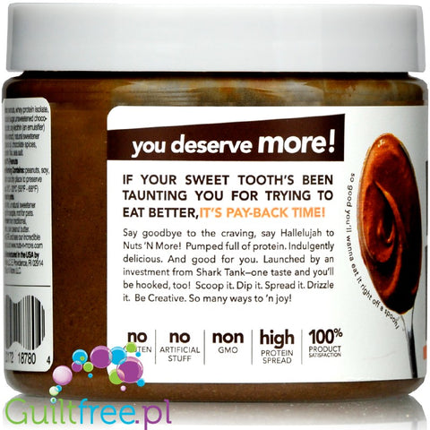 Nuts 'N More Dark CHocolate + Protein 65% Cocoa