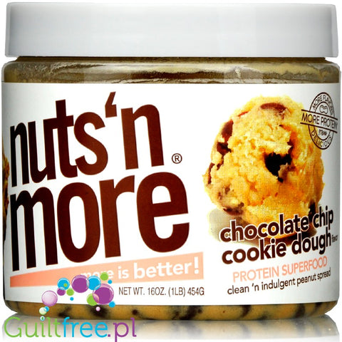Nuts 'N More Cookie Dough Peanut Butter with Whey Protein