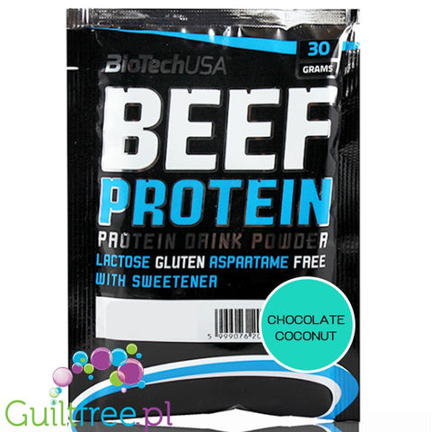 Biotech USA Beef Protein Chocolate - Coconut 30g