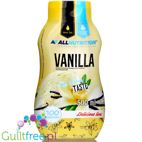 AllNutrition Sos Vanilla zero sauce