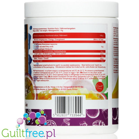 AllNutrition Passion Fruit & Mango In Jelly, sugar free