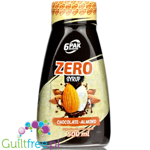 6Pak Zero Sauce Chocolate & Almond sugar & fat free