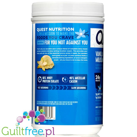 Quest Protein Powder, Vanilla Flavor