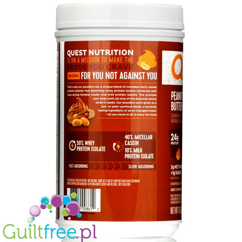 Quest Protein Powder, Peanut Butter Flavor 