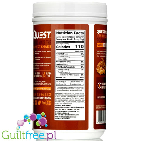 Quest Protein Powder, Peanut Butter Flavor 