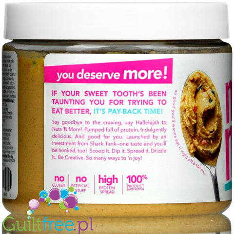 Nuts' n More Birthday Cake Peanut Butter with Whey Protein