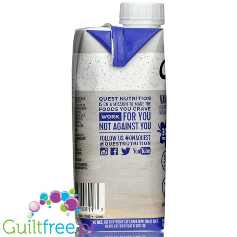 Quest Nutrition, Breakfast Shake, 11oz, Vanilla