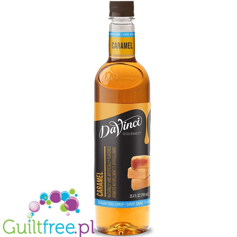 DaVinci Gourmet Syrup Sugar Free Caramel 750ml
