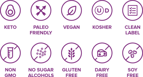 IQ Bar Almond Butter Chip Brain & Body plant protein bar with Lion's Mane, MCTs, Omega-3, flavonoids, vitamin-E and choline