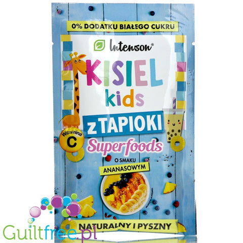 Intenson Natural Kids Jelly, sugar free, pineapple