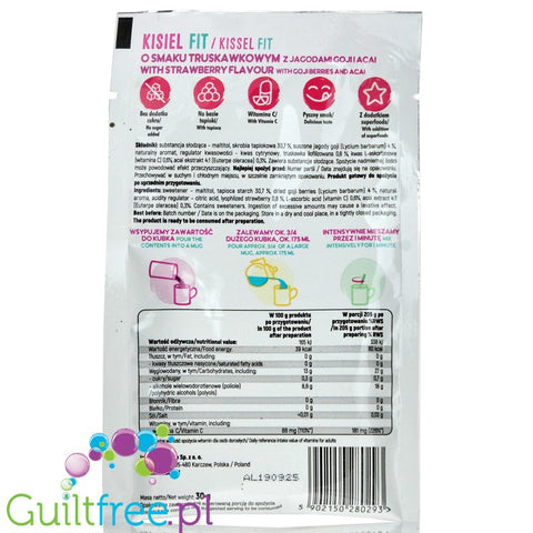 Intenson Slim Fit sugar free jelly, strawberry