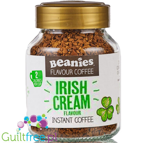 Beanies Irish Cream instant flavored coffee 2kcal pe cup