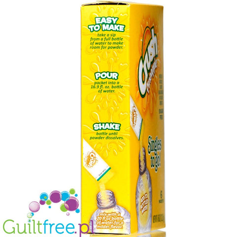 Crush Singles to Go 6 pack - Pineapple, sugar free instant sachets