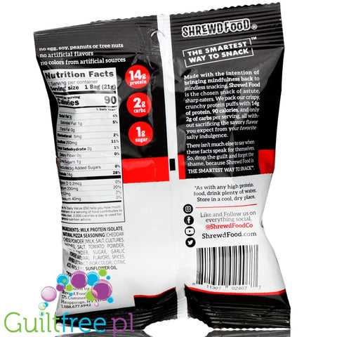 Shrewd Food Protein Crisps Brickoven Pizza