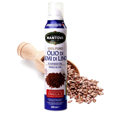 Mantova Linen Seed oil cookingpray, no propellants