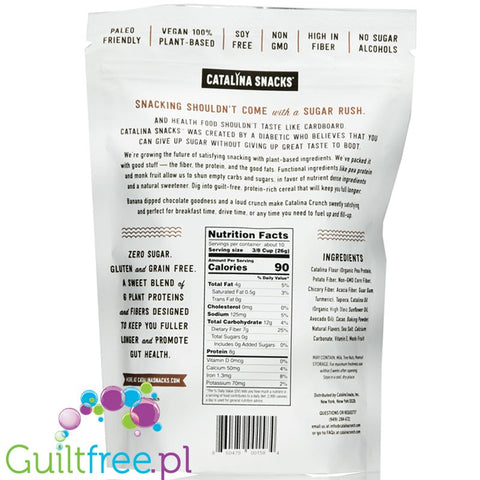 Catalina Crunch Keto Cereal, Chocolate Banana 9oz