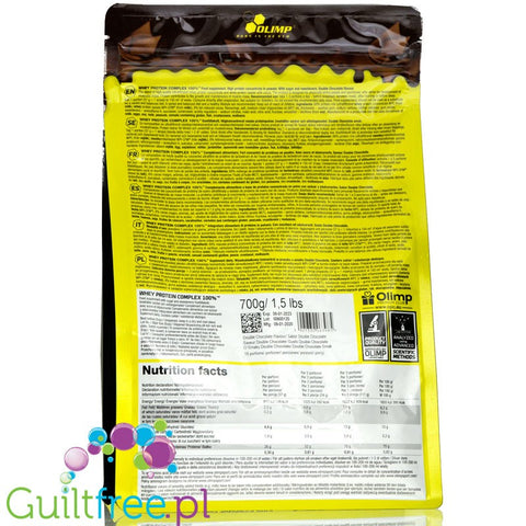 Olimp Whey Protein Complex 100% 0,7 kg Double Chocolate
