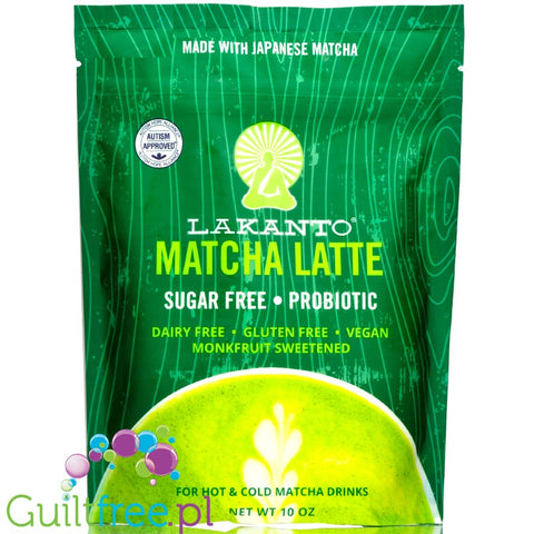 Lakanto Monkfruit Matcha Latte - napój w proszku z zieloną herbatą matcha, bez cukru by Lakanto (lakanto-monkfruit-matcha-latte-napoj-w-proszku-z-zielona-herbata-matcha-bez-cukru)