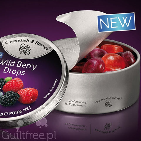 Cavendish & Harvey Sugar Free Wild Berry Drops 175g
