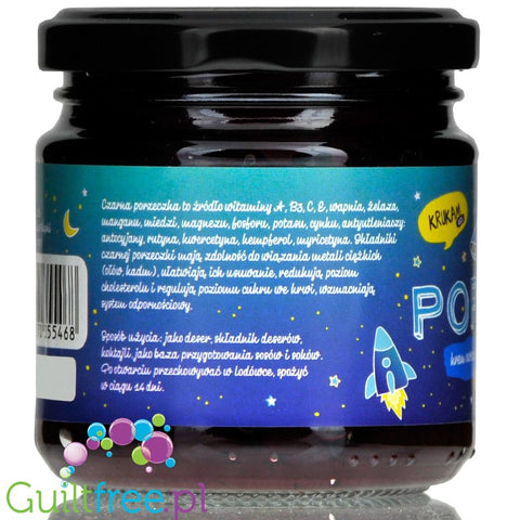Krukam Blackcurrant - 100% no added sugar fruit spread