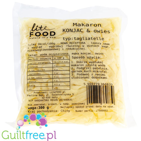 LiteFOOD konjak shirataki pasta 1kg