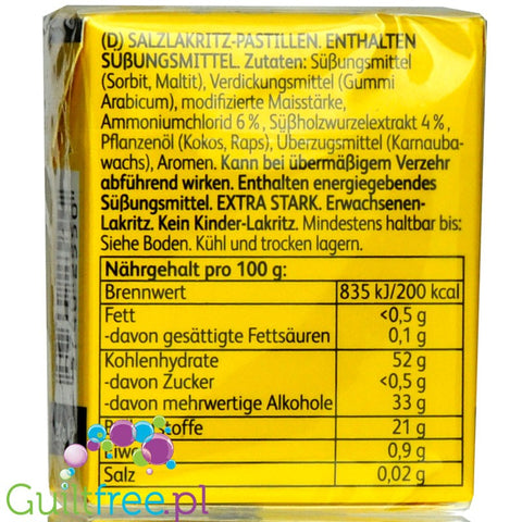 Ga-Jol Salt Lakrids  sugar free alty licorice