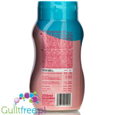 Cheat Meal Nutrition Salted Caramel - syrup calorie free, sugar free, fat free sauce