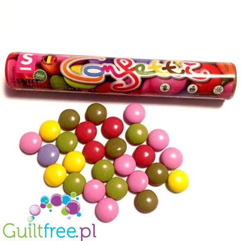 Sweet Switch Stevia Confetti no added sugar milk chocolate lentils