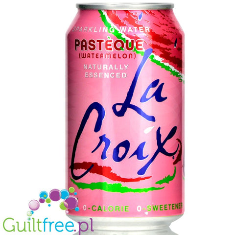 La Croix Pasteque (Watermelon)  Sparkling Water,, sugar & sweeteners free, zero calories