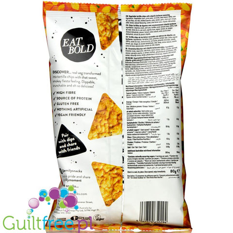 Emily Veg Thins Chipotle BBQ