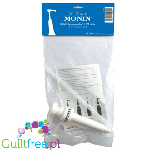 Monin dosing pump for 750ml glass bottles, dosage 5ml