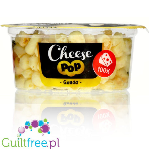 Cheesepop Gouda Snack, No Carb, High Protein, Gluten Free, Vegetarian, Keto 65g