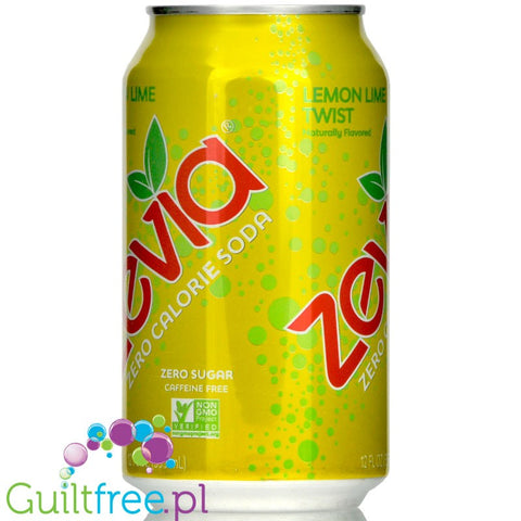 Zevia Zero Calorie Soda, Lemon Lime Twist