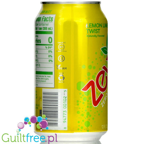 Zevia Zero Calorie Soda, Lemon Lime Twist