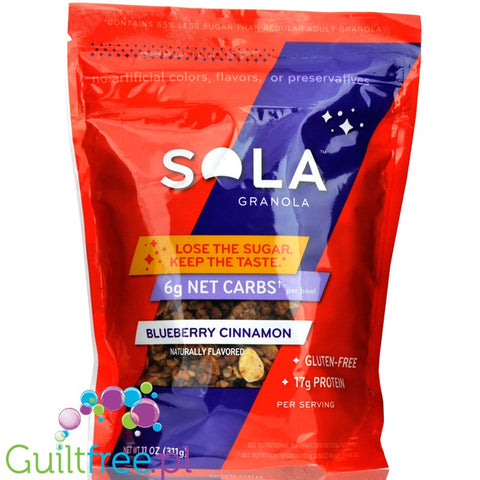 Sola Granola, Blueberry Cinnamon 