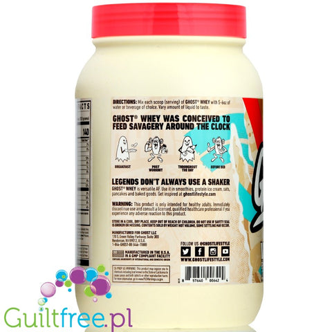 Ghost 100% Whey 907g Fruity Cereal Milk