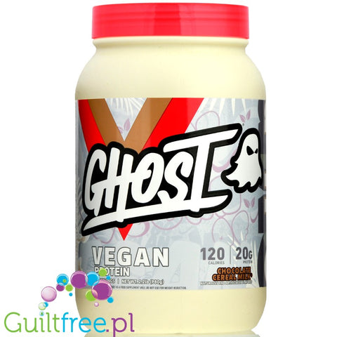 Ghost Vegan Protein 907g  Chocolate Cereal Milk