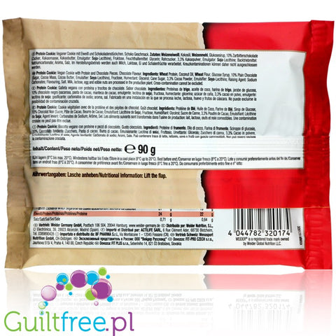 Body Attack Protein Cookie White Chocolate Almond 40g protein