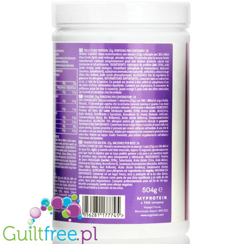 MyProtein Clear Whey Isolate Rainbow Candy