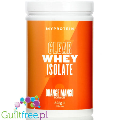 MyProtein Clear Whey Isolate Orange Mango