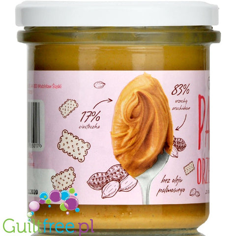 Krukam peanut butter with no sugar added biscuits