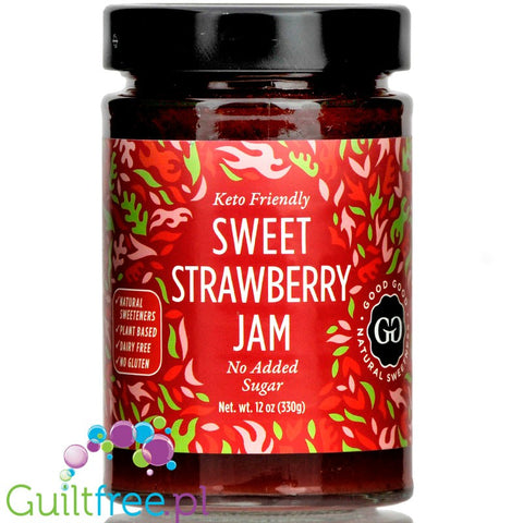 Sukrin FGood Good Keto Friendly Sweet Jam, Strawberry