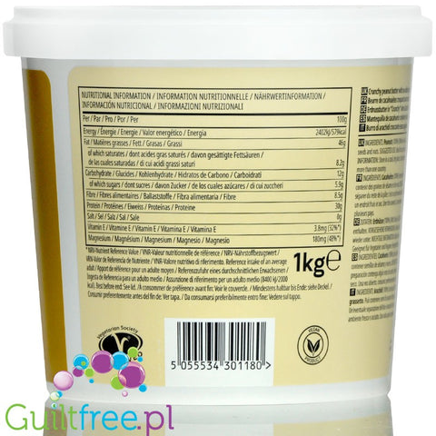 MyProtein Smooth Peanut Butter 1KG