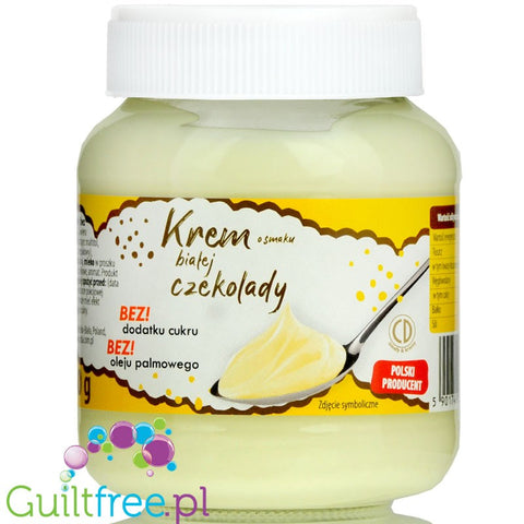 CD White Chocolate Spread, no added sugar, palm oil free, with stevia