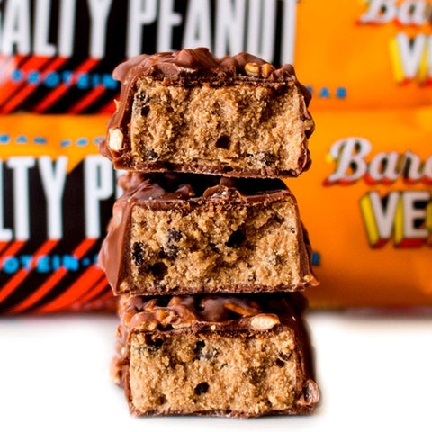 Barebells Vegan Protein Bar Salty Peanut no added sugar vegan protein bar