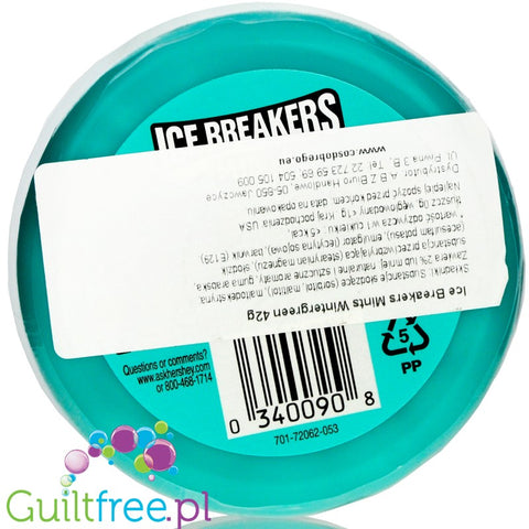 Ice Breakers Mints Wintergreen sugar free mints