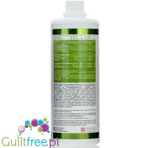 Vital Drink Kiwi Gooseberry 1L low carb concentrate