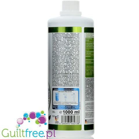 Vital Drink Kiwi Gooseberry 1L low carb concentrate