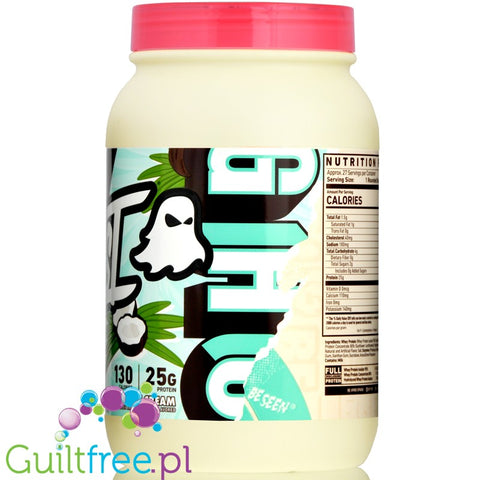 Ghost 100% Whey Coconut Vanilla Ice Cream