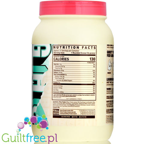 Ghost 100% Whey Coconut Vanilla Ice Cream